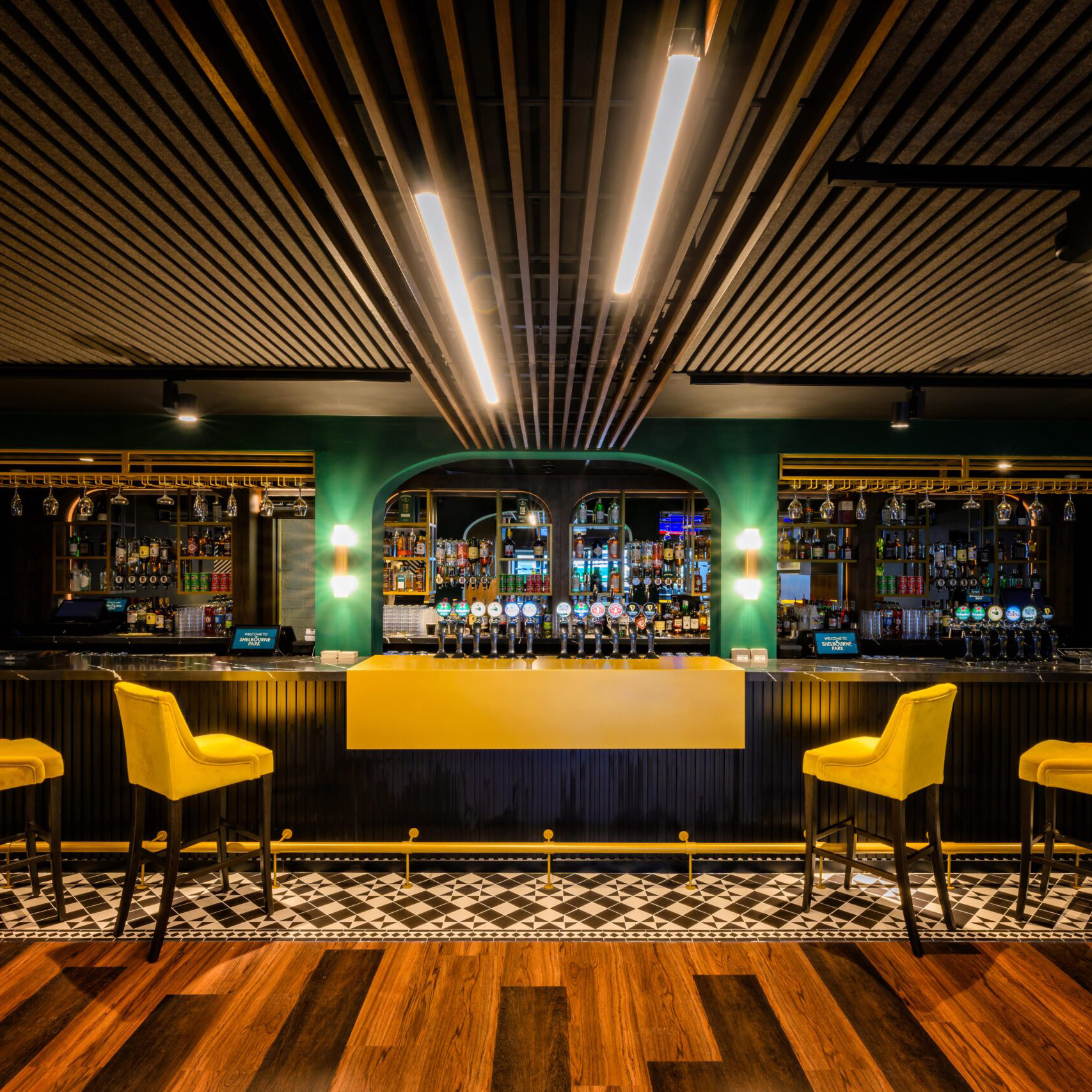 Shelbourne Redeveloped Bar area