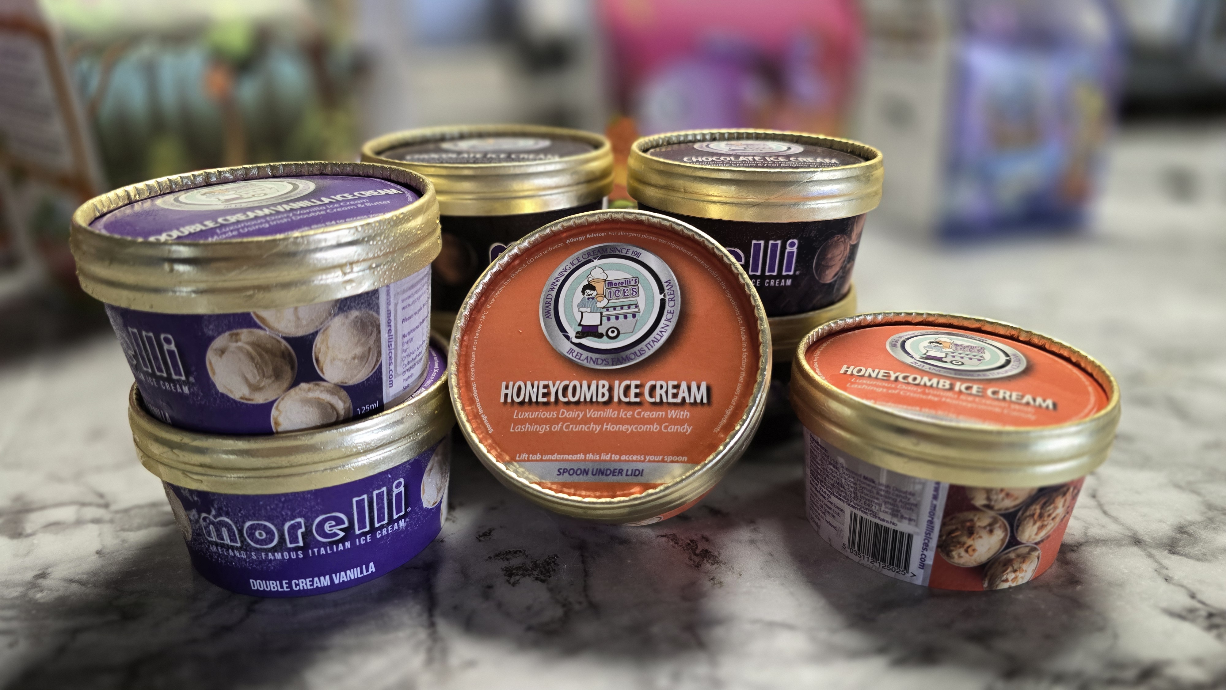 Curraheen Park ice cream flavours