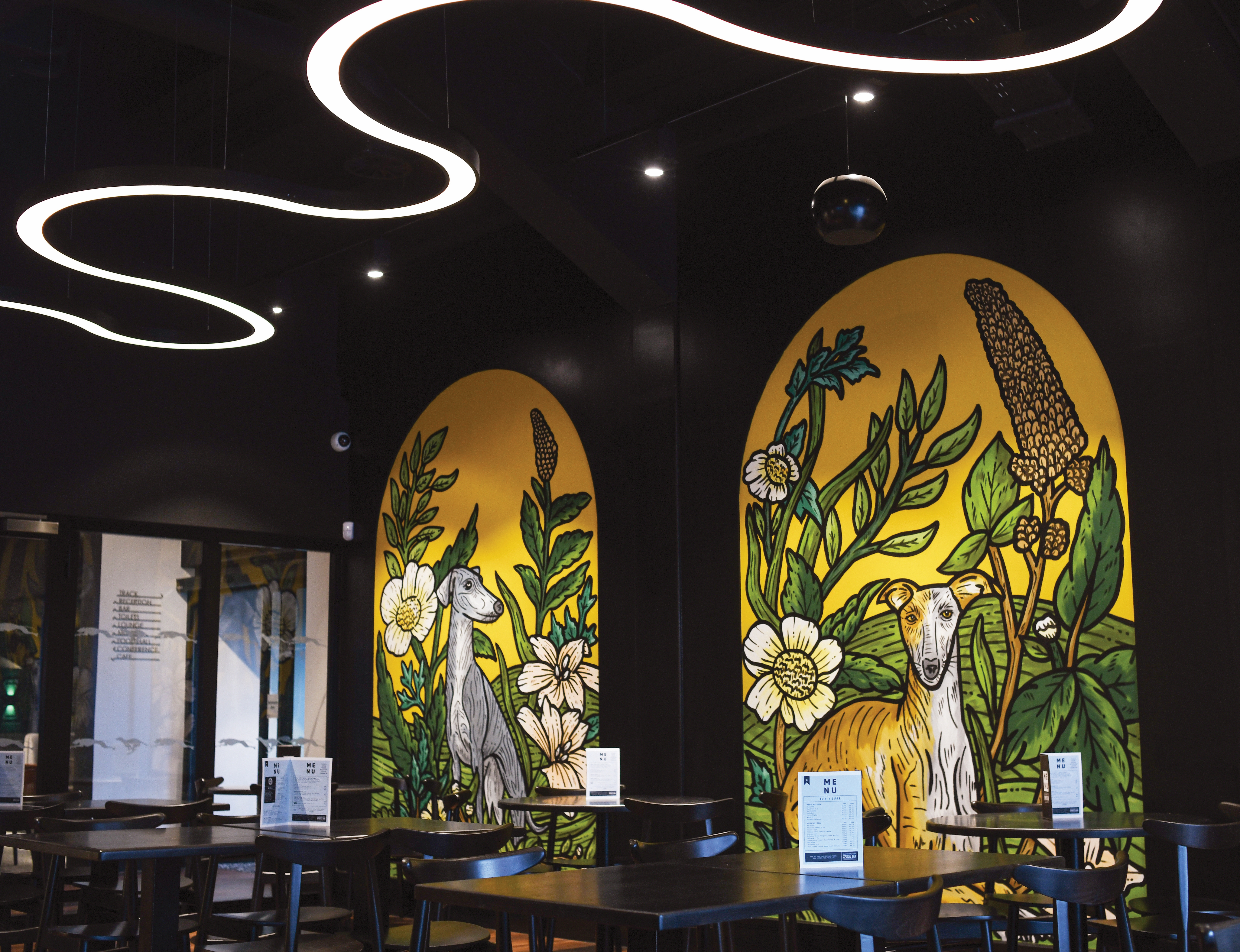 South Lotts Cafe seating area South Lotts Cafe seating area