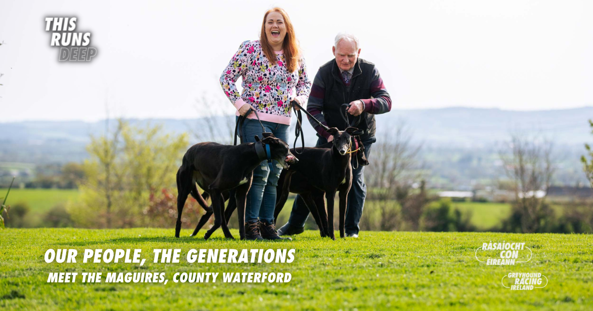 Meet Jimmy & Stephanie Maguire from County Waterford, a father and daughter who share a love of their greyhounds Meet Jimmy & Stephanie Maguire from County Waterford, a father and daughter who share a love of their greyhounds